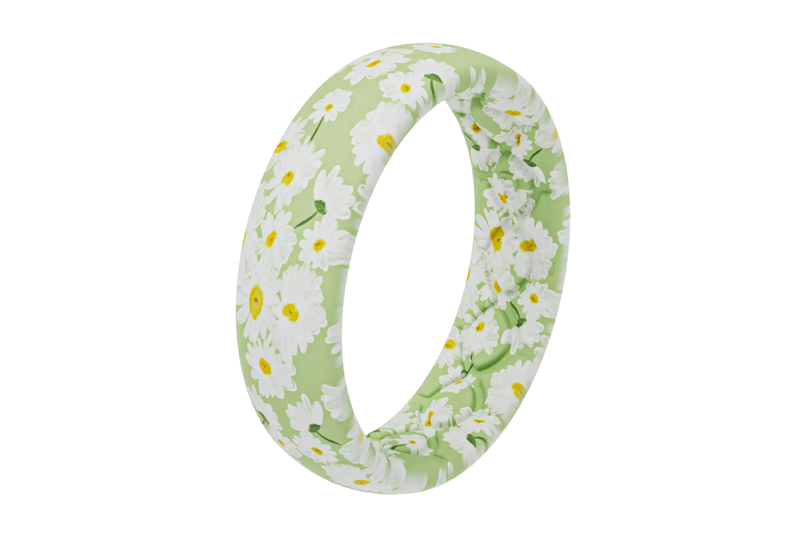 April Daisies Thin Ring - Image 2