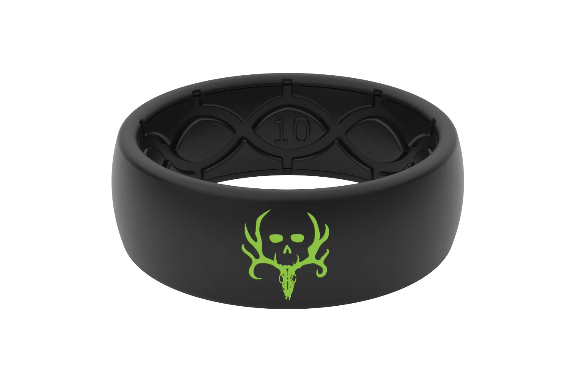 Bone Collector Midnight Black Ring