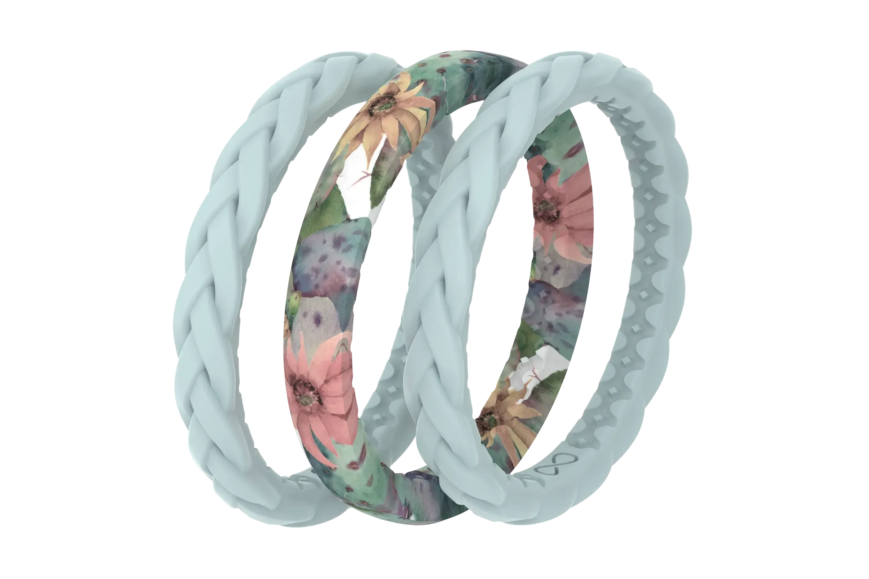 Cactus Bloom - Stackable Ring - Image 2
