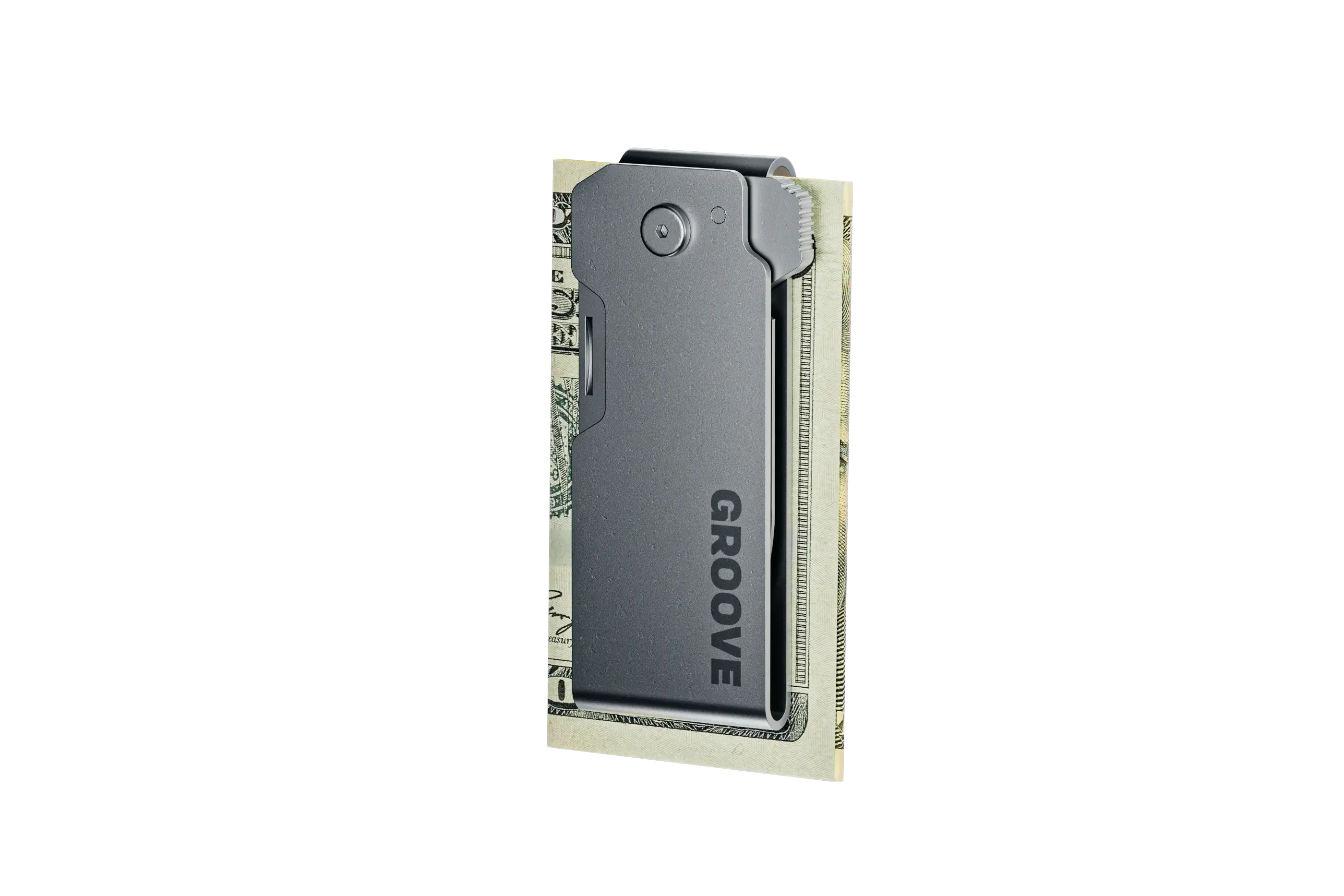 Groove® Money Clip Knife - Silver - Image 4