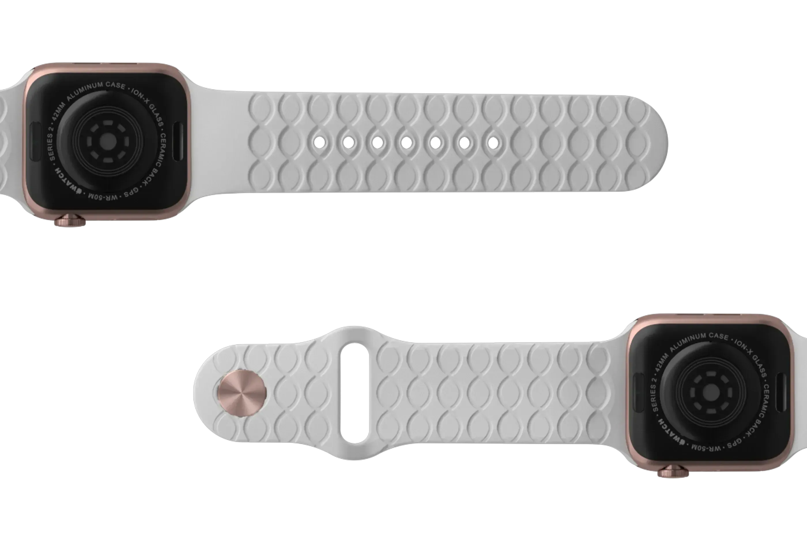 Apple Watch Band Solid White - Image 4