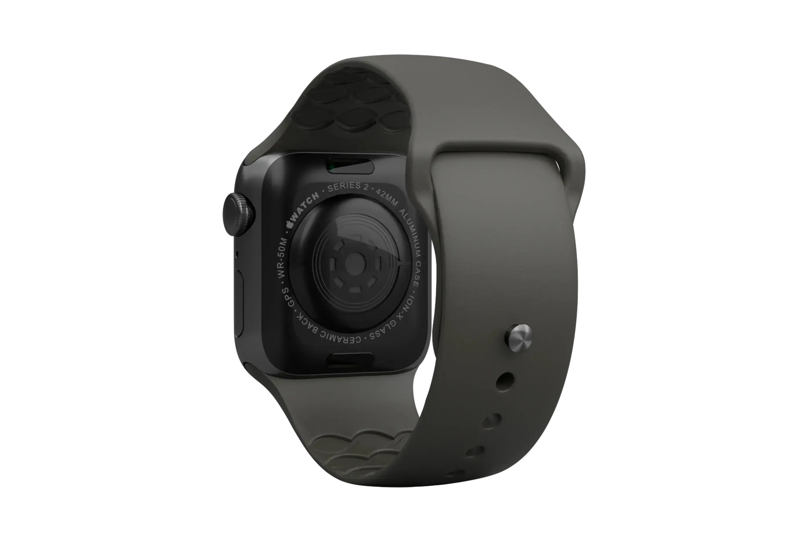 Apple Watch Band Solid Black - Image 2