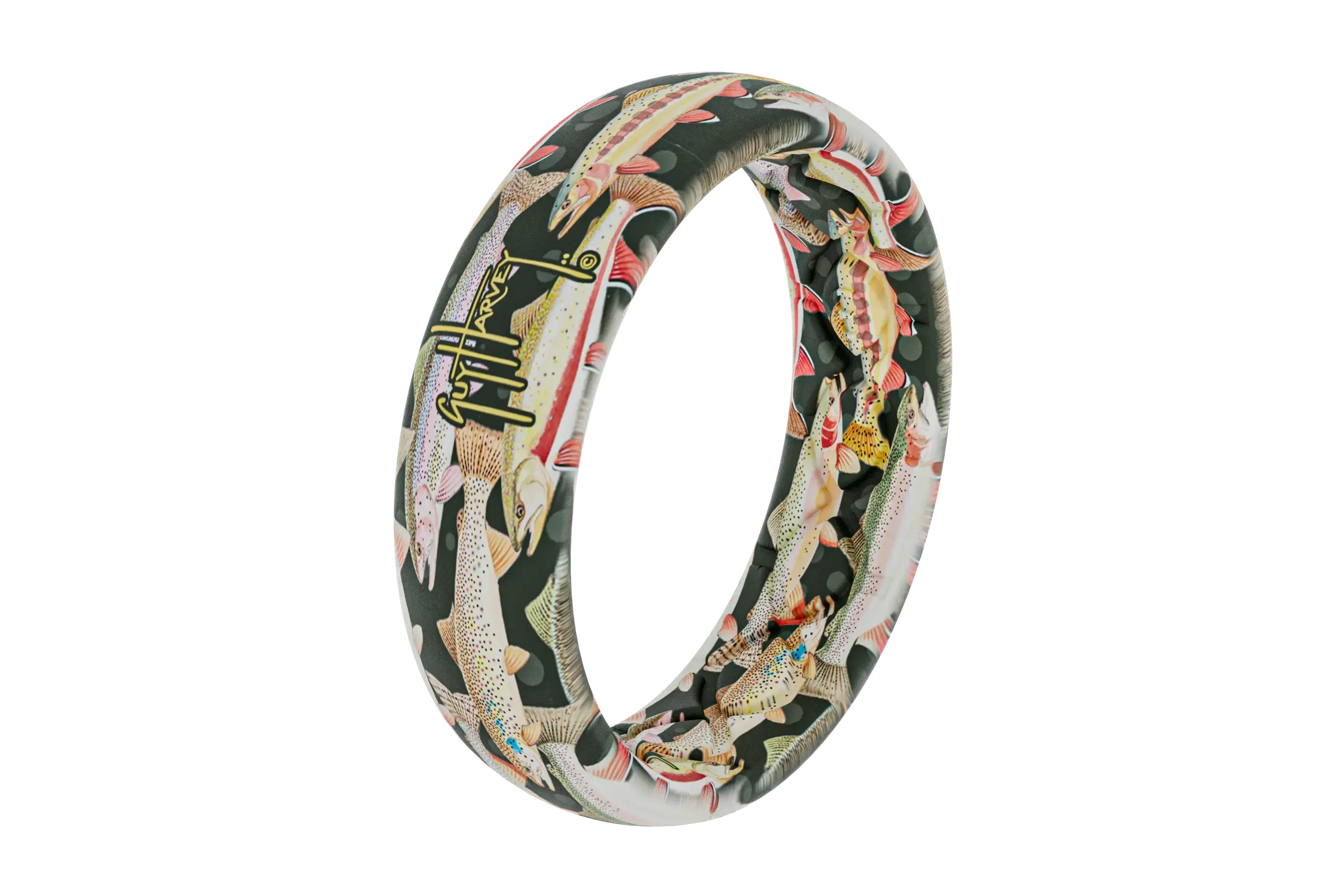 Guy Harvey Trout Species Thin Ring - Image 2