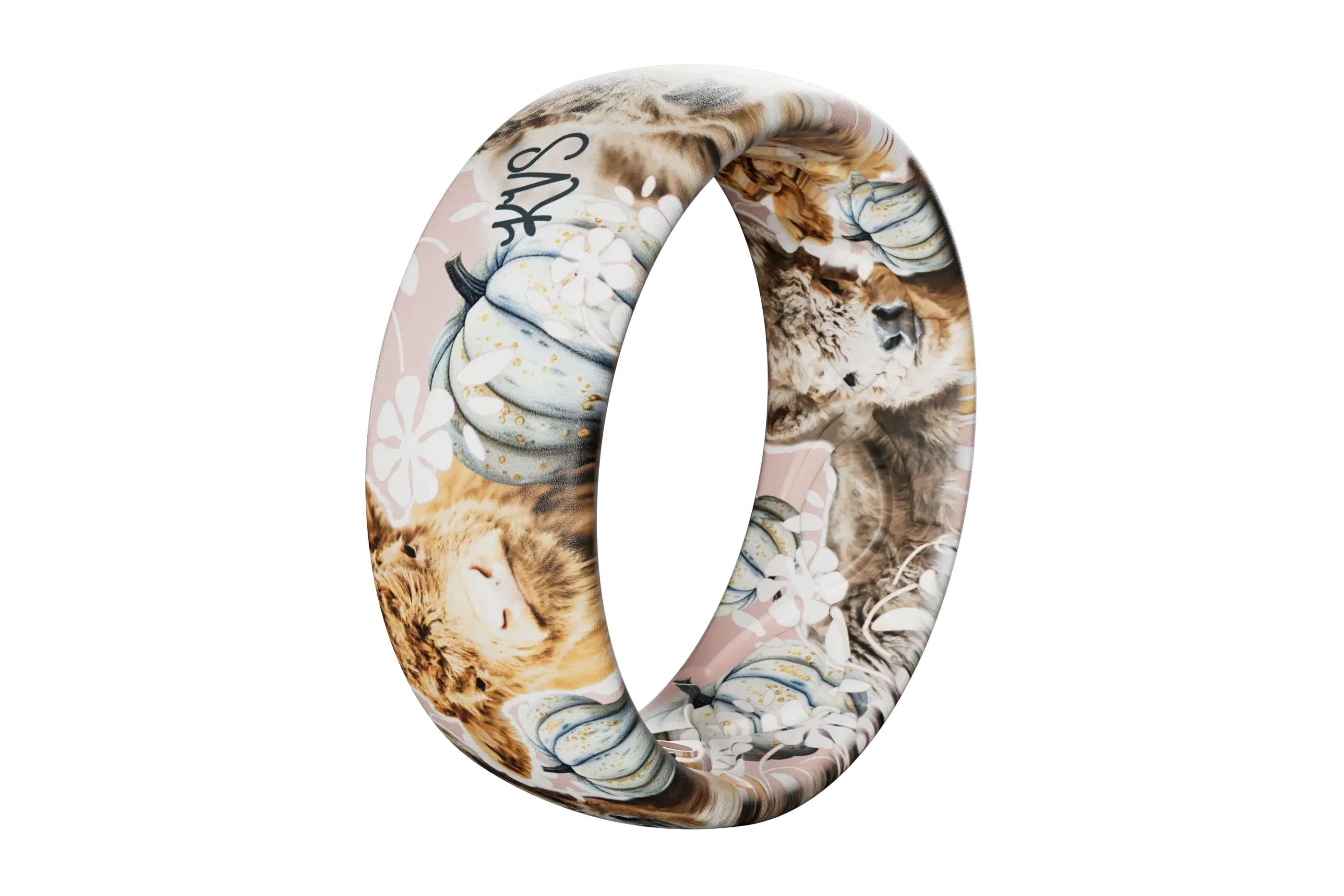 Katie Van Slyke Posie & Pumpkin Ring - Image 2