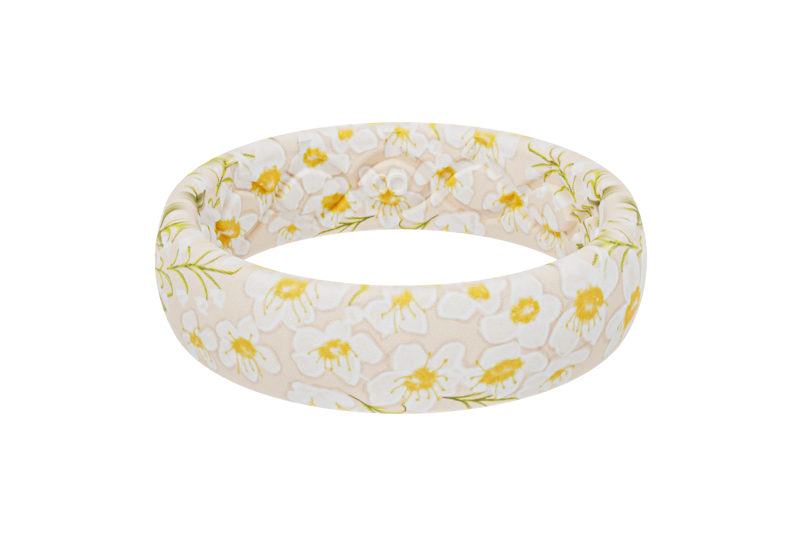May Hawthorne + Lily of the Valley Thin Ring