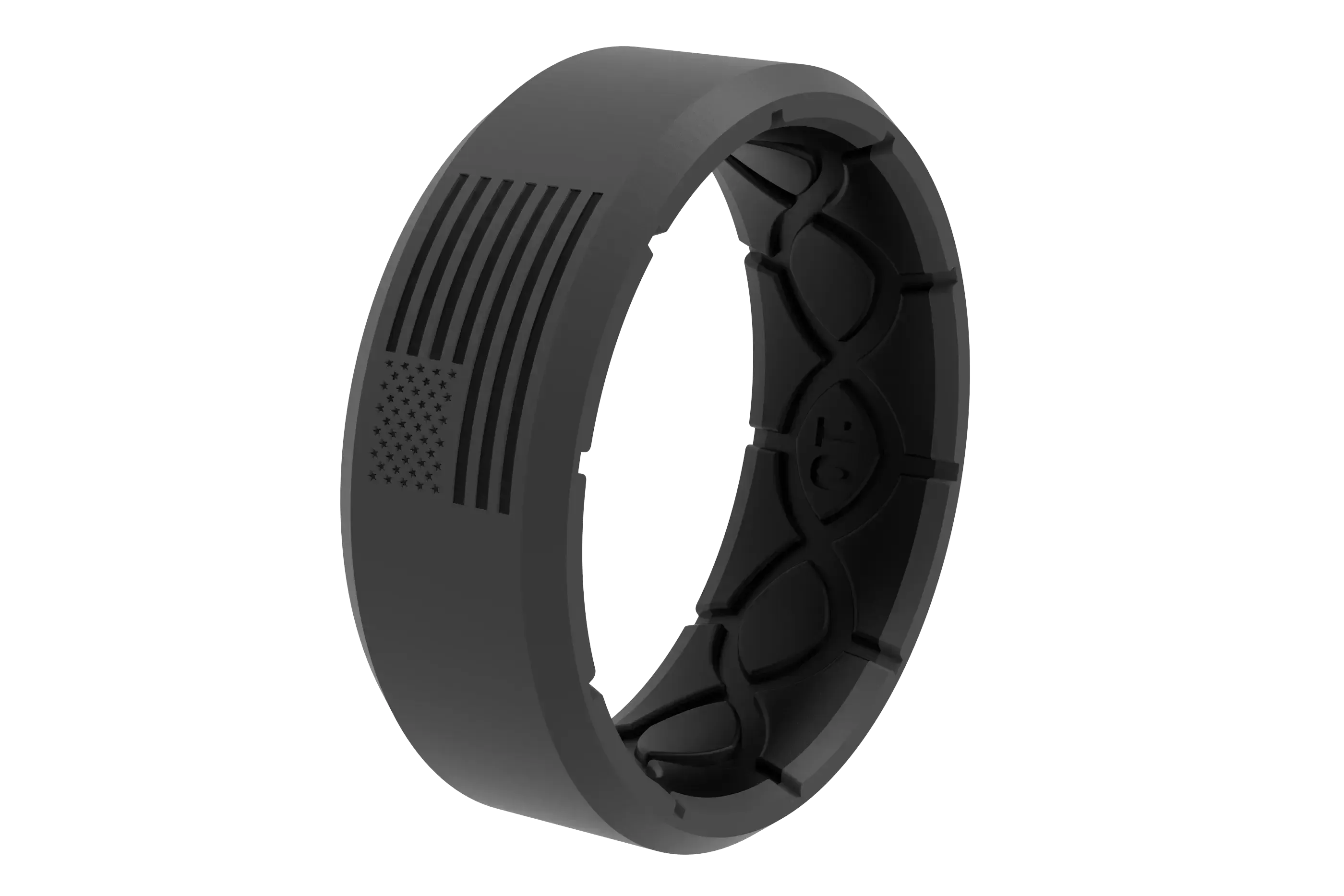 Zeus Edge Hero America Deep Stone Grey Ring - Image 2